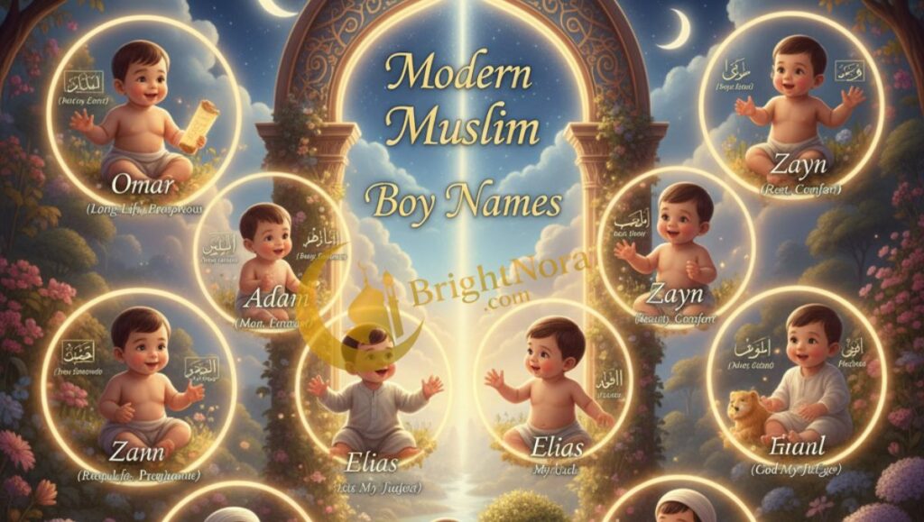 Modern Muslim baby boy names