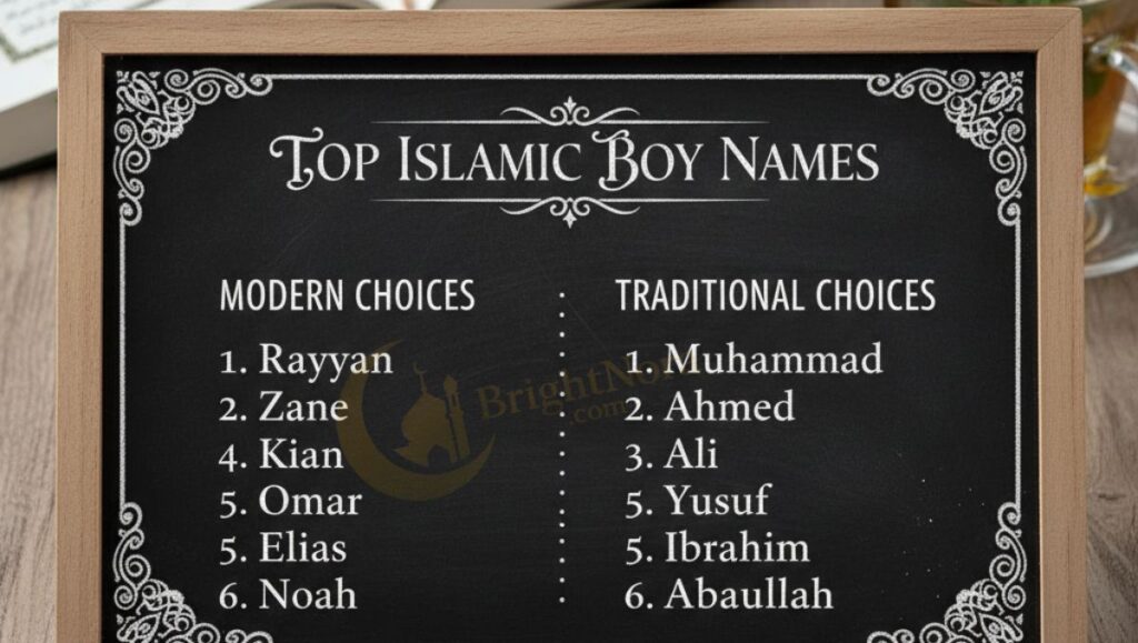 Top Islamic Boy Names