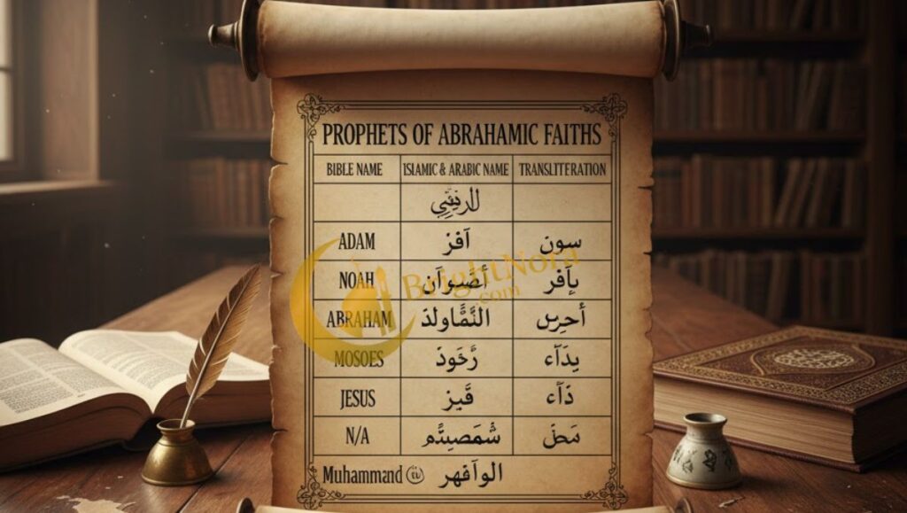 Muslim Prophets' Names
