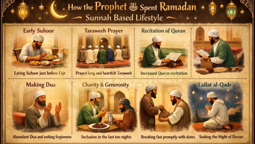 How the Prophet ﷺ Spent Ramadan