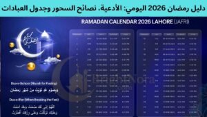 Read more about the article Ramadan 2026 Daily Guide: Duas, Sehri Tips & Ibadah Schedule 