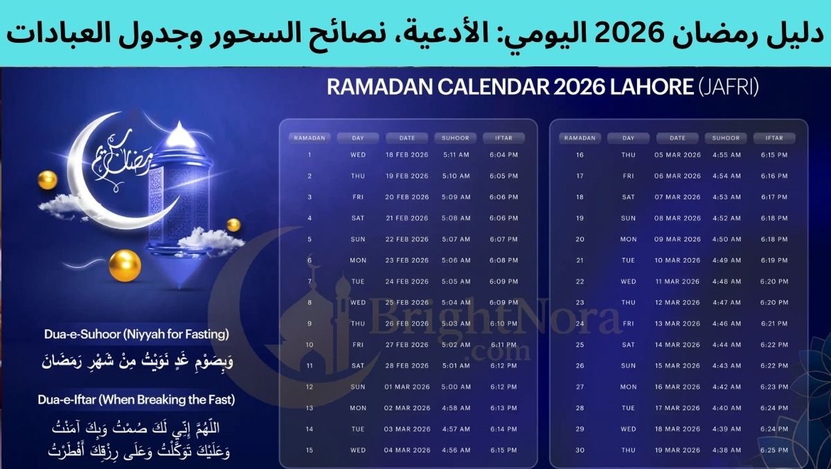Ramadan 2026 Daily Guide