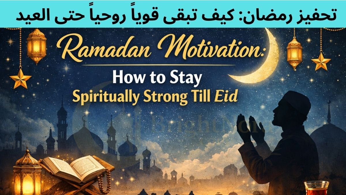 You are currently viewing Ramadan Motivation: How to Stay Spiritually Strong Till Eid
